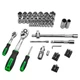 Набор инструментов, 1/2", 1/4", 72T, CR-V, 73 предмета, WINSO PRO - изображение 5