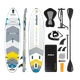 Дошка для паддлбордингу REBEL ACTIVE RBA4507 White (RBA-4507-WH) - зображення 1