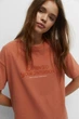 Футболка Pull & Bear цегляний з принтом CYOBB725 L - изображение 4