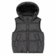 Черный демисезонный дутый жилет для девочки 134-140/8-10 лет H&M - изображение 2