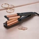 Плойка-гофре Babyliss W2447E 85 Вт 3 температури 160-210°C кераміка чорна - зображення 2