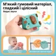 Дитячі кубики та тваринки 12 шт розвивальні м'які сенсорні іграшки від 6 місяців - зображення 2
