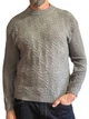 Теплий светр з кашеміром,пухнастий, сірий, XL-XXL - изображение 2