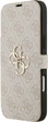 Чохол-книжка для смартфона Guess Book 4G Metal Logo для Apple iPhone 18 Pro Max / Apple iPhone 17 Pro Max Pink (3666339673666) - зображення 1