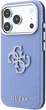 Чохол для смартфона Guess Grained & Big Resin Logo для Apple iPhone 18 Pro / Apple iPhone 17 Pro Blue (3666339655020) - зображення 2