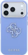 Чохол для смартфона Guess Grained & Big Resin Logo для Apple iPhone 18 Pro / Apple iPhone 17 Pro Blue (3666339655020) - зображення 3