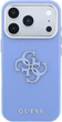 Etui na smartfon Guess Grained & Big Resin Logo do Apple iPhone 18 Pro Max / Apple iPhone 17 Pro Max Niebieskie (3666339655037) - obraz 3