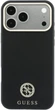Чехол для смартфона Guess Grained Round Strass Logo MagSafe для Apple iPhone 18 Pro Max / Apple iPhone 17 Pro Max Black (3666339653798) - изображение 3