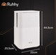 Осушувач повітря Ruhhy DRYZIX Smart WiFi 26498 12 л/добу для квартири будинку до 30 м² 200 Вт конденсаційний вологопоглинач з гігростатом баком 2 л дисплеєм таймером тихою роботою 38 дБ - зображення 9