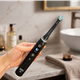 Насадки для зубної щітки oral b io універсальні Dental Man Star Light Black iO змінні головки для електричної щітки орал б іо відбілюючі чорні 4 шт - зображення 3