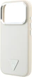 Чохол для смартфона Guess Grained Triangle Logo MagSafe для Apple iPhone 18 Pro / Apple iPhone 17 Pro Beige (3666339654788) - зображення 5