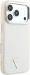 Etui na smartfon Guess Grained Triangle Logo MagSafe do Apple iPhone 18 Pro Max / Apple iPhone 17 Pro Max Beige (3666339654795) - obraz 4