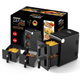 Мультипечь с двумя чашами Zepline ZP-212 4200 Вт 16 л 2×8 л двухкамерная аэрогриль-аэрофритюрница, фритюрница без масла, 13 программ - изображение 12