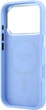 Чохол для смартфона Guess Grained Triangle Logo MagSafe для Apple iPhone 18 Pro Max / Apple iPhone 17 Pro Max Blue (3666339654870) - зображення 6