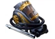 Пилосос контейнерний безмішковий Domotec MS 4408 Turbo Brush 3600W Жовтий з турбощіткою циклонний для дому - зображення 2