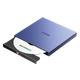 Внешний USB оптический привод UGREEN, портативный записывающий USB-накопитель, высокоскоростное чтение и запись 8x, совместим с ноутбуками для DVD/CD-дисков, портативный плеер и устройство чтения CM138/40576 - зображення 4