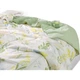 Літня ковдра з антибактеріального та антикліщового волокна LOVO Luolai Home Textile, клас А, 220*240 см, зелена - зображення 2