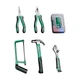 Набір ручних інструментів GREENER Household Toolbox Set із 156 предметів для електротехнічних, столярних та телекомунікаційних робіт - зображення 2