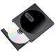Зовнішній оптичний привід Aigo 8x Speed USB, зовнішній записувач DVD, портативний оптичний привід, зовнішній оптичний привід для ноутбуків, портативний універсальний зовнішній пристрій для читання та запису, чорний G100 - зображення 7