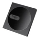 Зовнішній оптичний привід Aigo 8x Speed USB, зовнішній записувач DVD, портативний оптичний привід, зовнішній оптичний привід для ноутбуків, портативний універсальний зовнішній пристрій для читання та запису, чорний G100 - зображення 8
