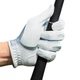 Мужские перчатки для гольфа PGM Super Stretch Magic Gloves, нескользящие, дышащие, летние, серебристые, для левой руки, размер L, 2 штуки. - изображение 3