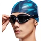 Плавательные очки Speedo HYDROPULSE High-Definition с защитой от запотевания, черно-серые. - изображение 2