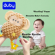 Іграшка для немовлят Auby, плюшевий зайчик, прорізувач для зубів, м'яка комфортна лялька, жувальна пустушка для сну, подарунок - изображение 5