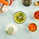 LOCK&LOCK Пластиковый пресс для чеснока, кухонный комбайн, мясорубка, овощерезка, блендер для детского питания, чеснокодавка с 3 лезвиями, 650 мл - изображение 7