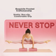 Танцювальні блоки Keep Yoga Blocks для дорослих та дітей, обладнання для йоги з EVA, засіб для розтяжки ніг, рожевий пісок, 2 шт. - зображення 10