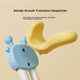 Детские тренировочные палочки для еды YEEHOO Stone Blue - изображение 9