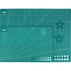 Блокнот для рисования Touch Fish, формат A2, ПВХ-коврик для стола, большая доска для вырезания из бумаги, нескользящая двусторонняя, зеленый, формат A2, 45x60 см. - изображение 3