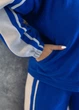 Женский спортивный флисовый костюм с лампасами (062201001) Электрик 54-56 - изображение 7