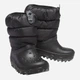 Детские зимние сапоги-дутики Crocs 207684 37-38 (J5 US) Черные (1161689218) - изображение 2