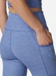Спортивные леггинсы для фитнеса высокие женские Columbia 669551932 2XL Синие (1159862956) - изображение 5