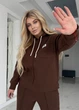 Костюм женский зимний с капюшоном из ангоры (06257201) Коричневый 50-52 - изображение 4