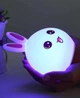 Ночник светодиодный RGB Зайчик силиконовый аккумуляторный с сенсорным управлением и плавной сменой цветов мощностью 1,5 Вт с USB-зарядкой и аккумулятором 1200 мАч для детской комнаты спальни и декоративного освещения белый - изображение 4