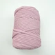 Шнур плетений YarnArt macrame cord 5 мм с сердечником для макраме троянда (№792) - изображение 8
