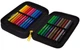 Пенал з наповненням CoolPack Jumper 2 Darker Night 2 відділення 35 предметів 19.5x12.5x5 см (5903686325847) - зображення 3