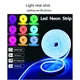 Неонова стрічка 5м Neon RGB-IC з пультом з Bluetooth додатком - зображення 5