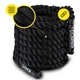 Канат тренировочный Cornix Battle Rope 15 м для кроссфита XR-0575 Black - изображение 7
