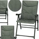 Кресло садовое Springos складное Grey/Black (GC0064) - изображение 3