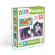Пазл Картонний Для Дітей Dodo Duo Puzzle "Тваринки Половинки" 24 деталі - зображення 3
