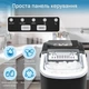 Ледогенератор PALINTH настольный 1,2 л, 9 кубиков за 6–8 мин, 2 размера льда, самоочистка, для дома и бара - изображение 3
