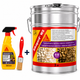 Гидрофобное защитное покрытие SIKA Sikagard-WS с эффектом мокрого камня 3 л + Sika Sikagard-S 500 мл + пензель Beorol 30 мм - изображение 1