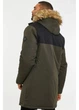 Куртка парка Threadbare S Хаки TBMD06233B - изображение 2