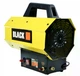 Газова теплова гармата BLACK 15 кВт, 320 м³/год, пропан-бутан, із редуктором та шлангом жовта - зображення 4