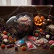 Набор сладостей Halloween Skull with Gummies 168г - изображение 3