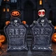 Анімований декор Halloween надгробок зі скелетом - зображення 7