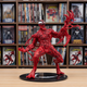 Фигурка аниме Карнадж, коллекционная статуэтка Marvel Веном 20 см из ПВХ, подарочная фигурка для детей Красный - изображение 5