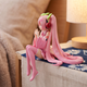 Коллекционная аниме фигурка Hatsune Sakura Miku 12 см , статуэтка Хатсуне Мику для полки декора авто сидячая Розовая - изображение 3